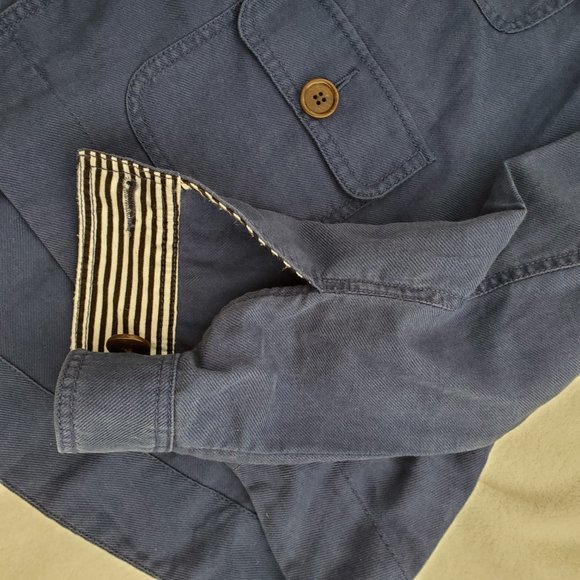 Kate Spade Blue broome street Lightweight jacket blazer - Picture 4 of 10